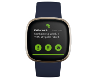Google Fitbit Versa 3 złoto niebieska + Fitbit Premium - 587719 - zdjęcie 3